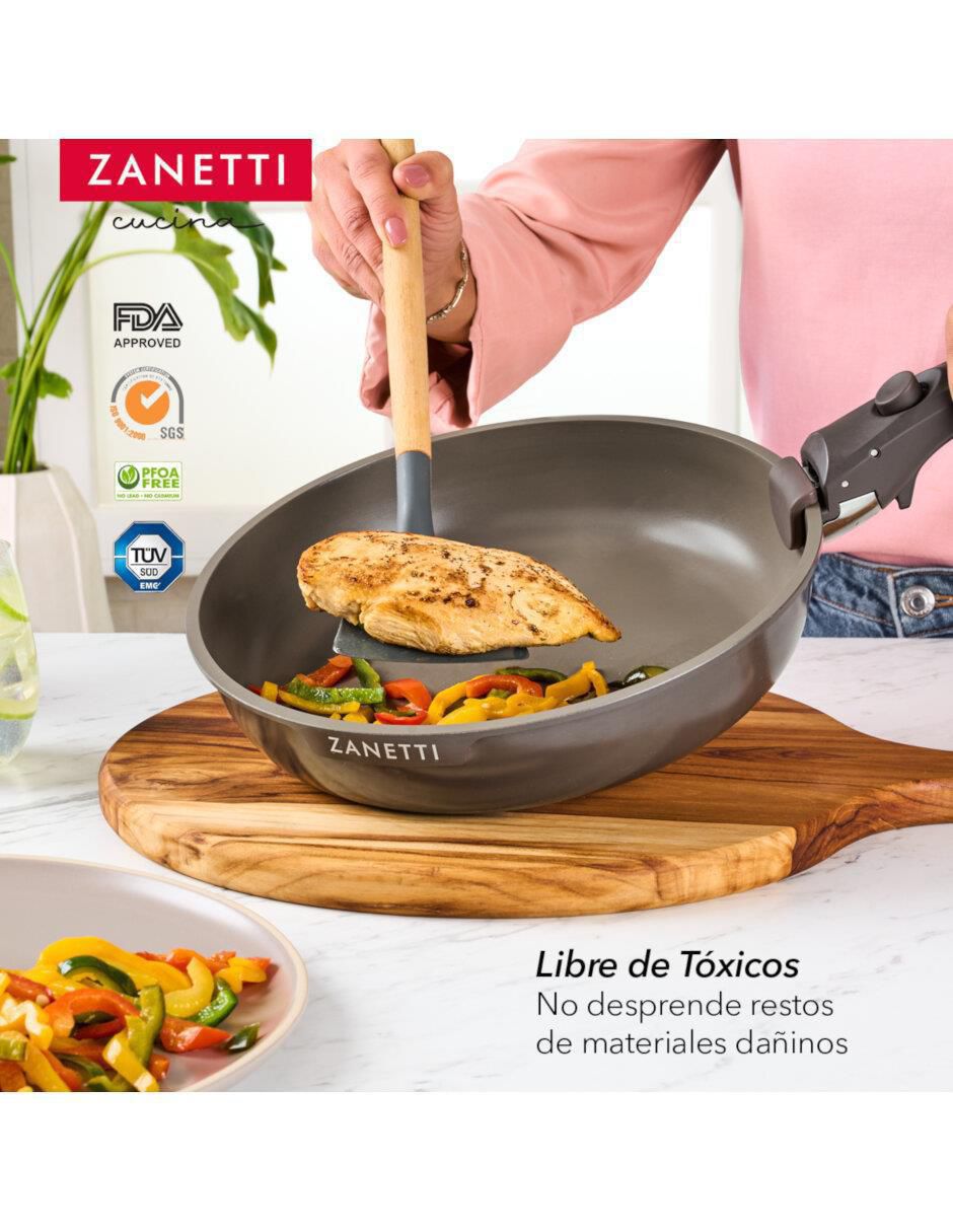 Batería de cocina de aluminio antiadherente sin PFOA 5 piezas