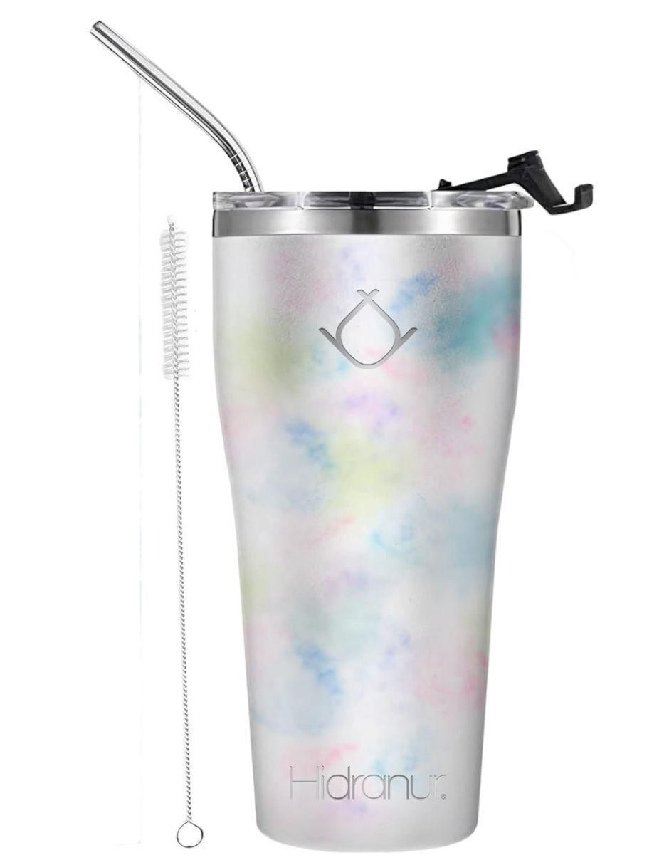 Termo de acero inoxidable con tapa flip top
