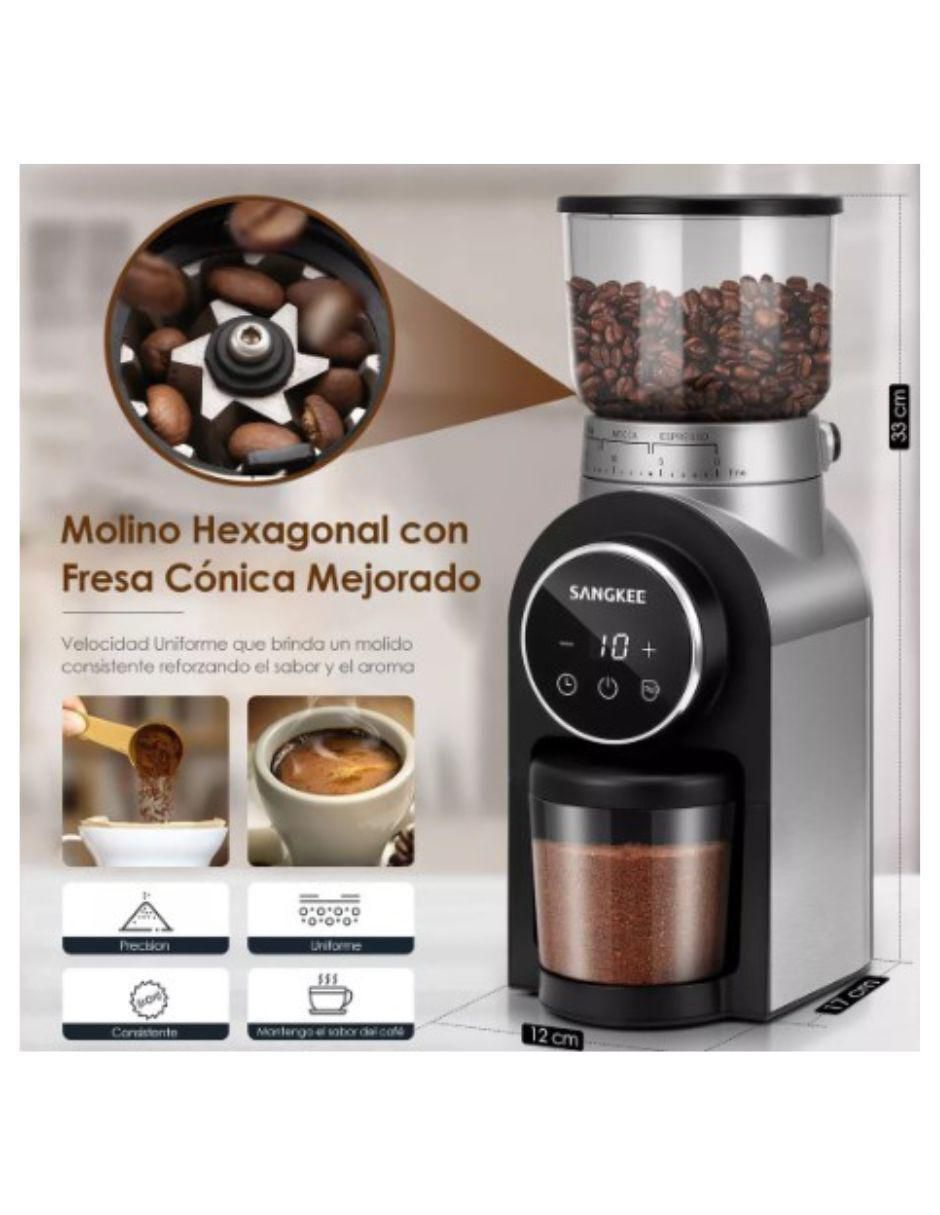 Molino para café de acero inoxidable