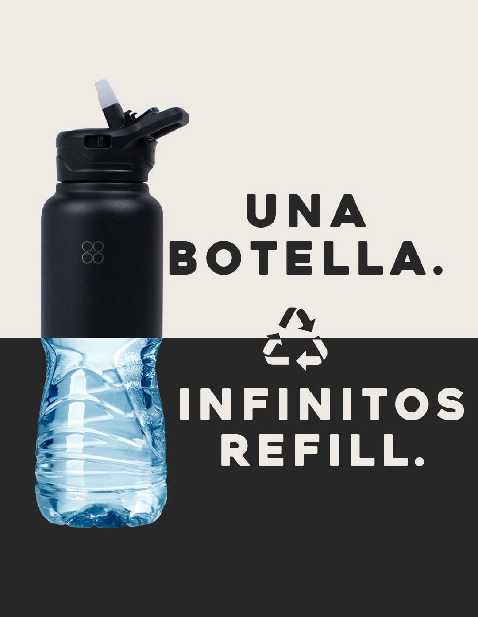Termo buffer "de" acero inoxidable flask "con tapa" rosca