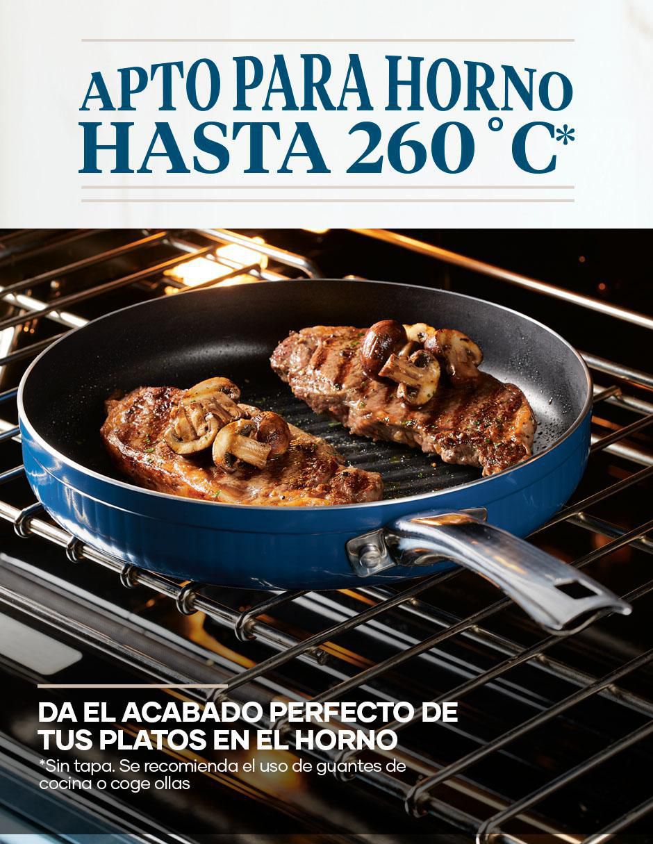 Batería de cocina 13578 de aluminio antiadherente convencional 10 piezas