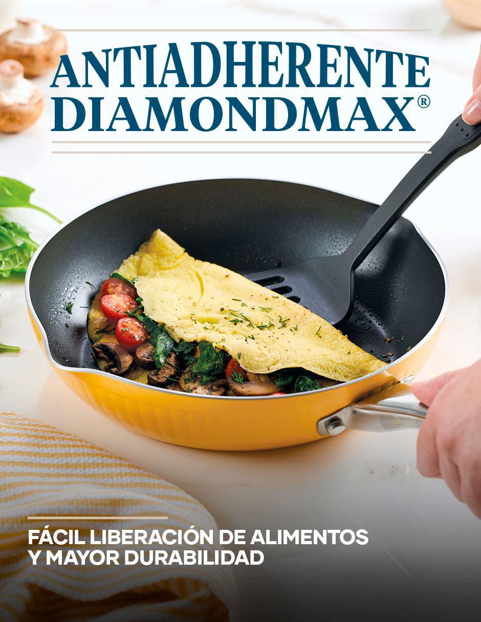 Batería de cocina 13548 de aluminio antiadherente convencional 10 piezas