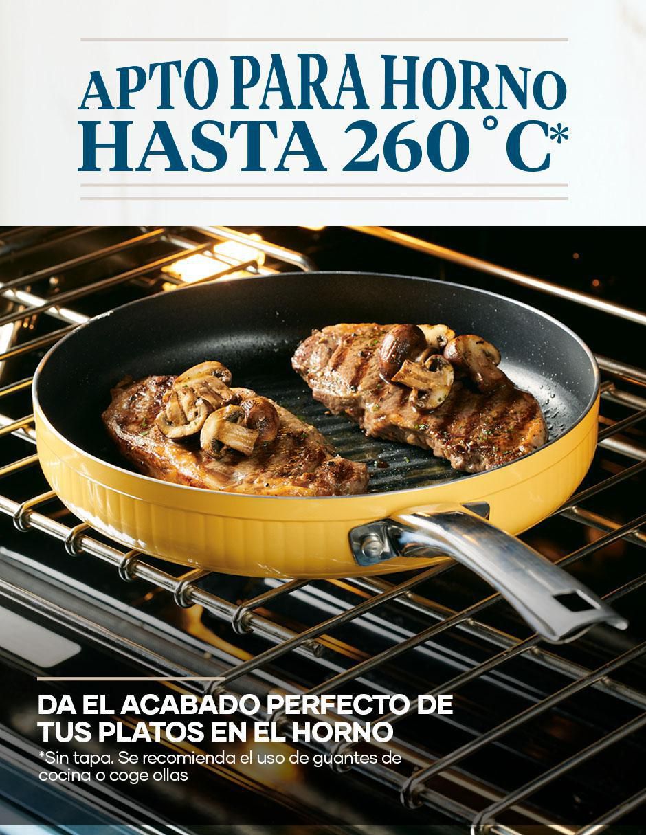 Batería de cocina 13548 de aluminio antiadherente convencional 10 piezas