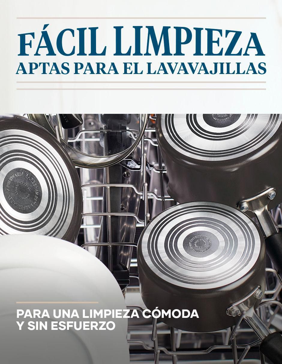 Batería de cocina 22293 de aluminio antiadherente convencional 15 piezas