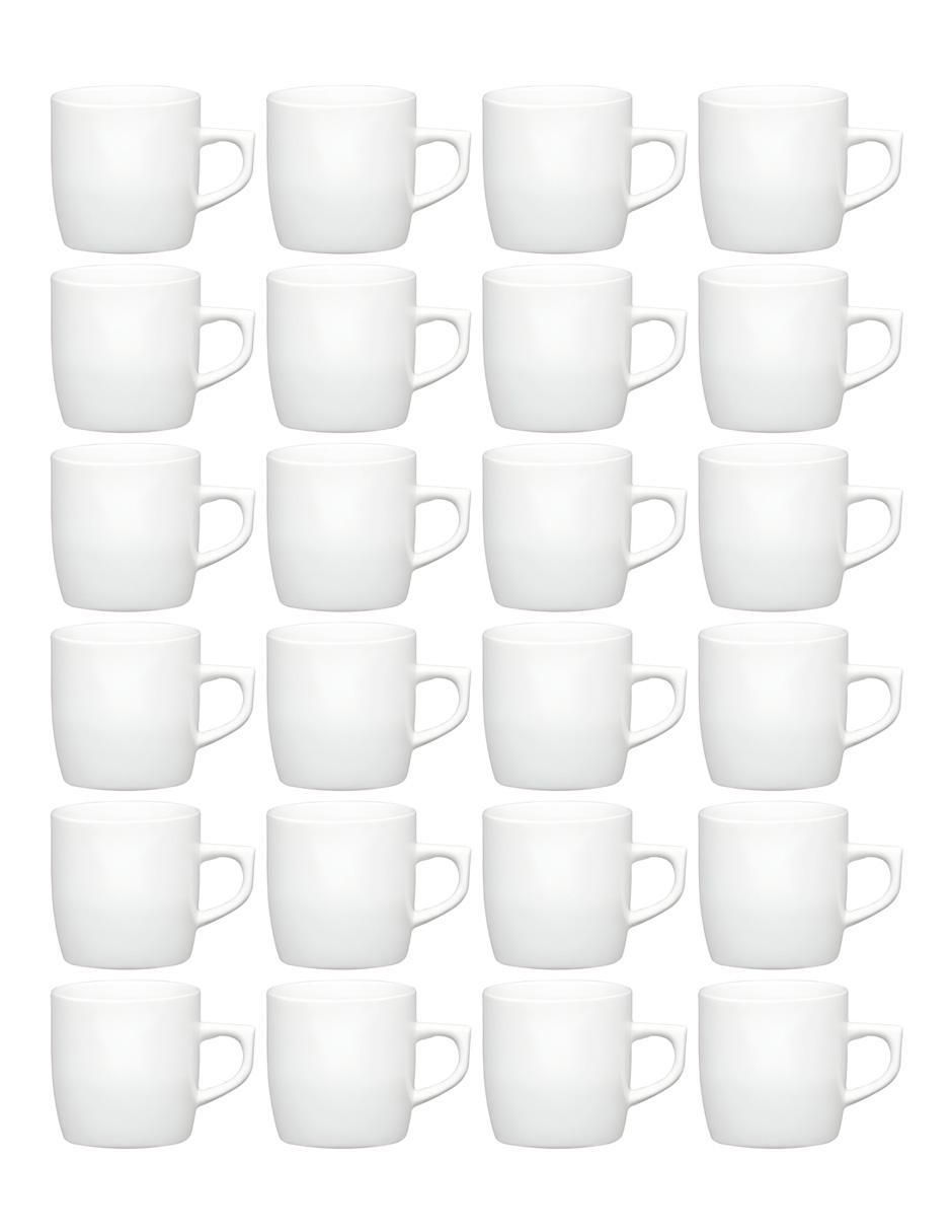Set de tazas americanas 24 piezas Set de tazas americanas 24 piezas