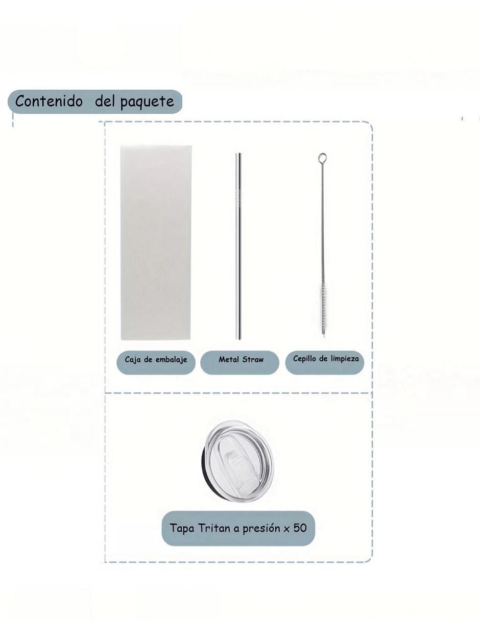 Termo de acero inoxidable con tapa a presión 600 ml 2