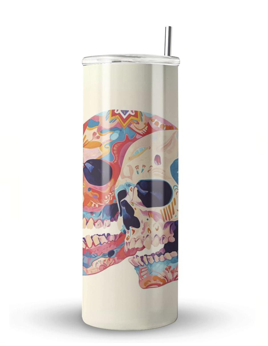 Termo de acero inoxidable con tapa a presión 600 ml