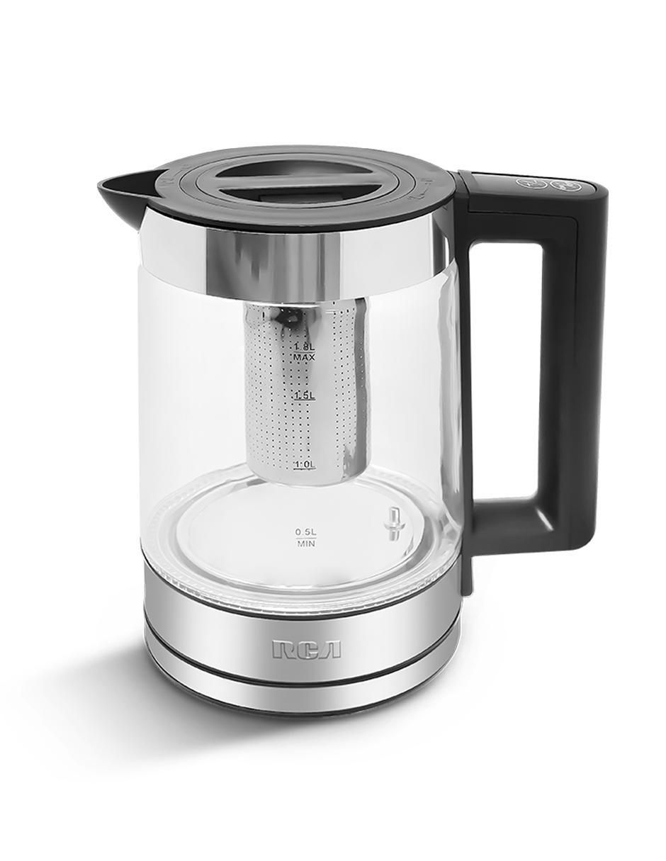 Tetera infusora Rca de acero inoxidable