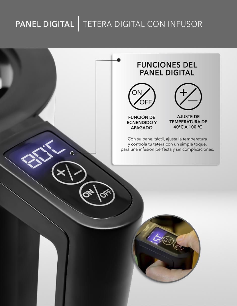 Tetera infusora de acero inoxidable Tetera infusora de acero inoxidable