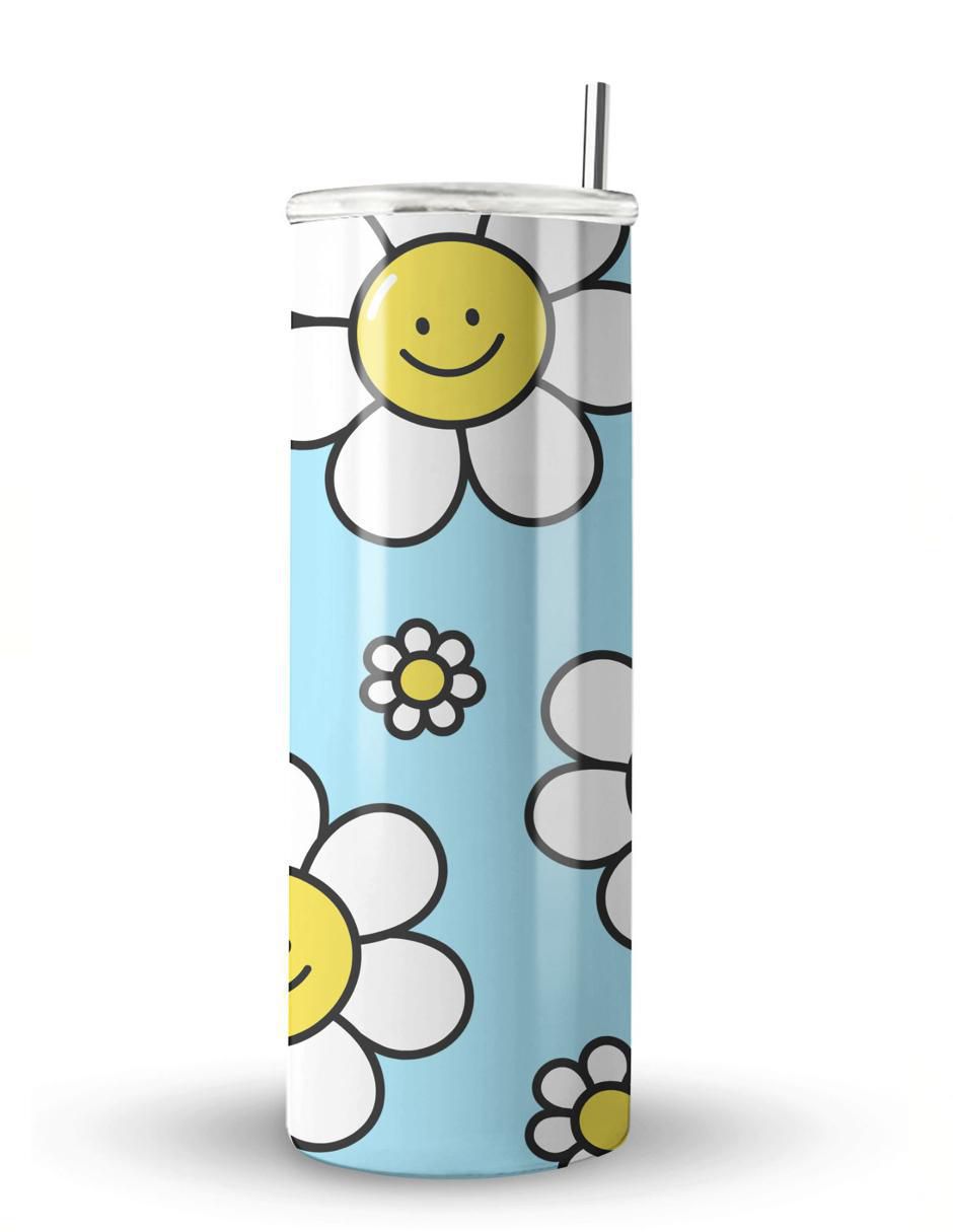 Termo de acero inoxidable Smile con tapa a presión 600 ml