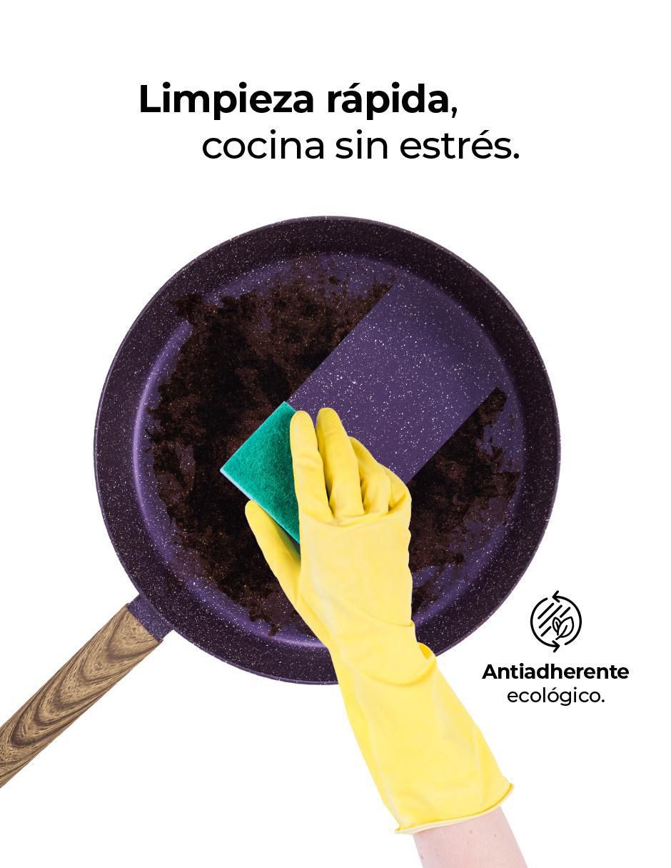 Set de sartenes Love Cook de mármol 3 piezas 5