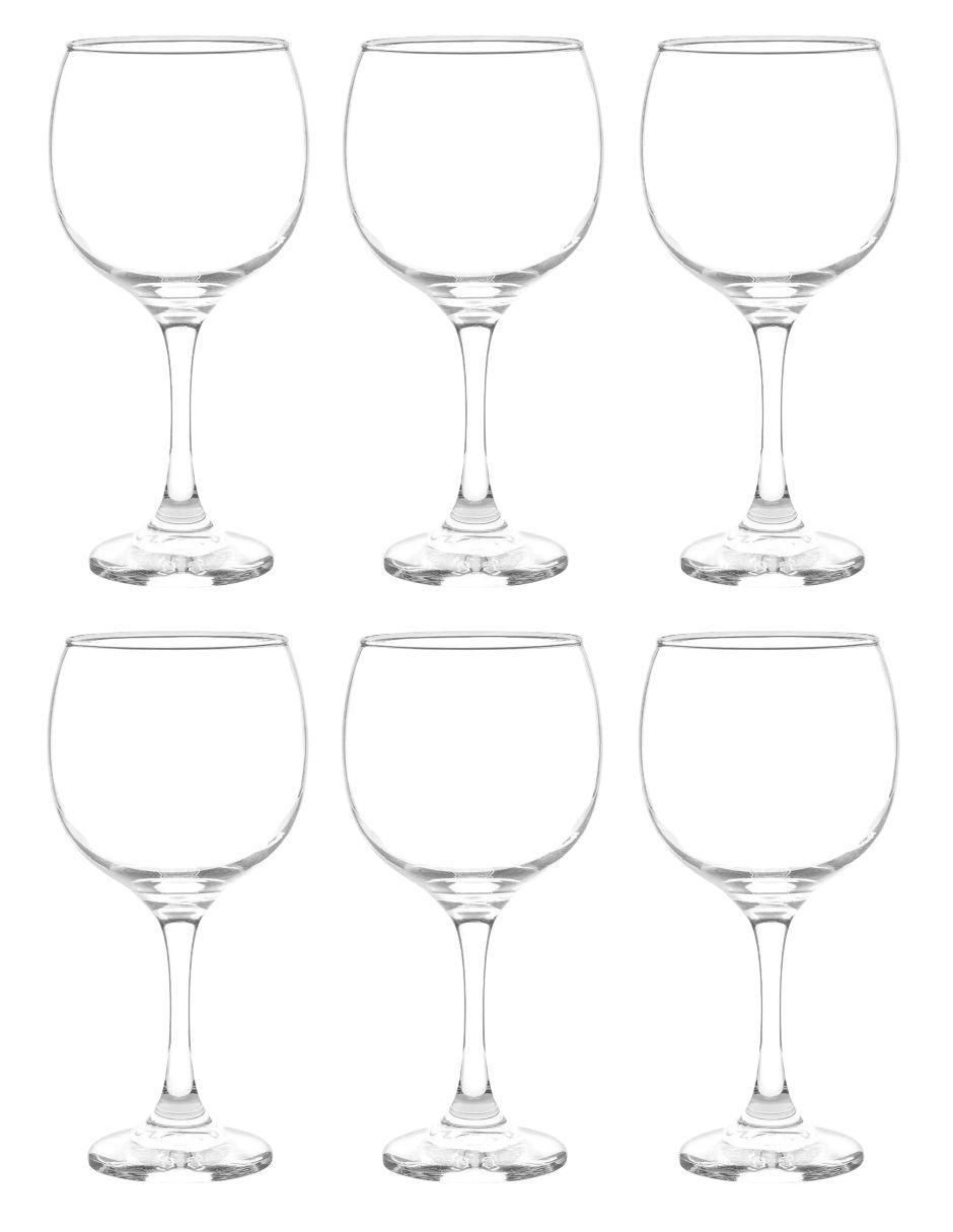 Copa para vino Stovmex Premier de vidrio 6 piezas Copa para vino Stovmex Premier de vidrio 6 piezas