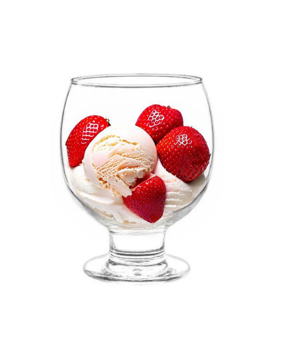 Copa para helado Stovmex Premier de vidrio 6 piezas 3