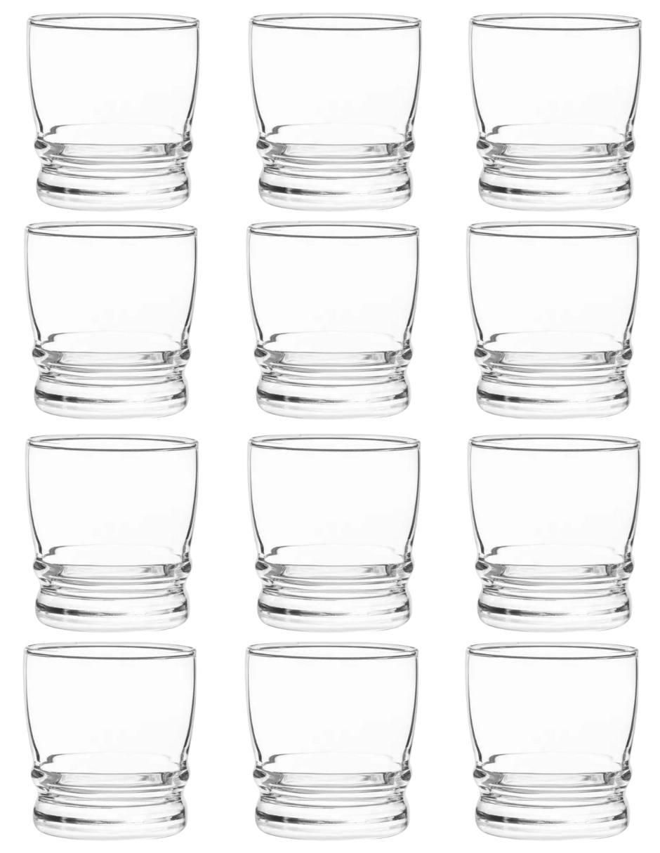Set de vasos para agua Stovmex Madeiras de vidrio con 12 piezas