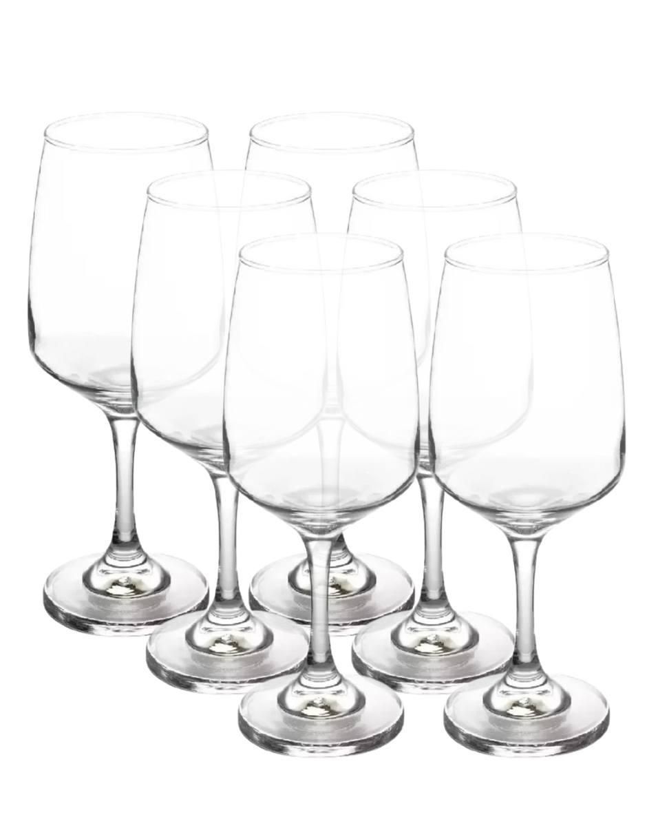 Copa para vino Stovmex Trentino de vidrio 6 piezas Copa para vino Stovmex Trentino de vidrio 6 piezas