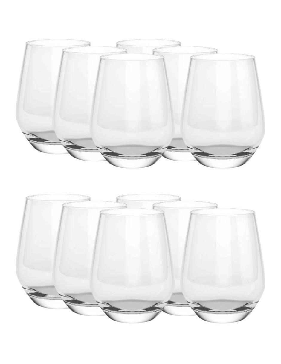 Set de vasos para agua Stovmex Sicilia de vidrio con 12 piezas