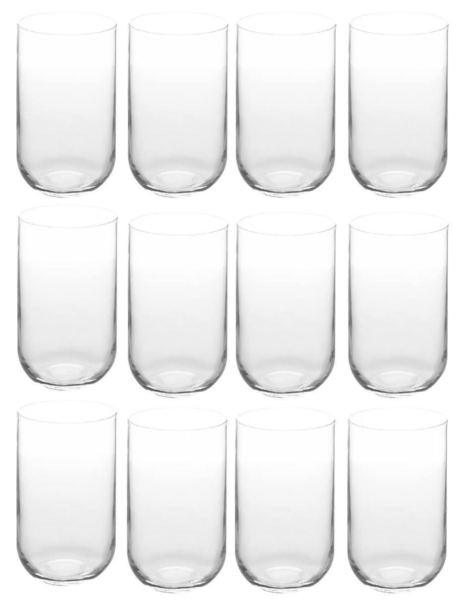 Set de vasos para agua Stovmex Capella de vidrio con 12 piezas