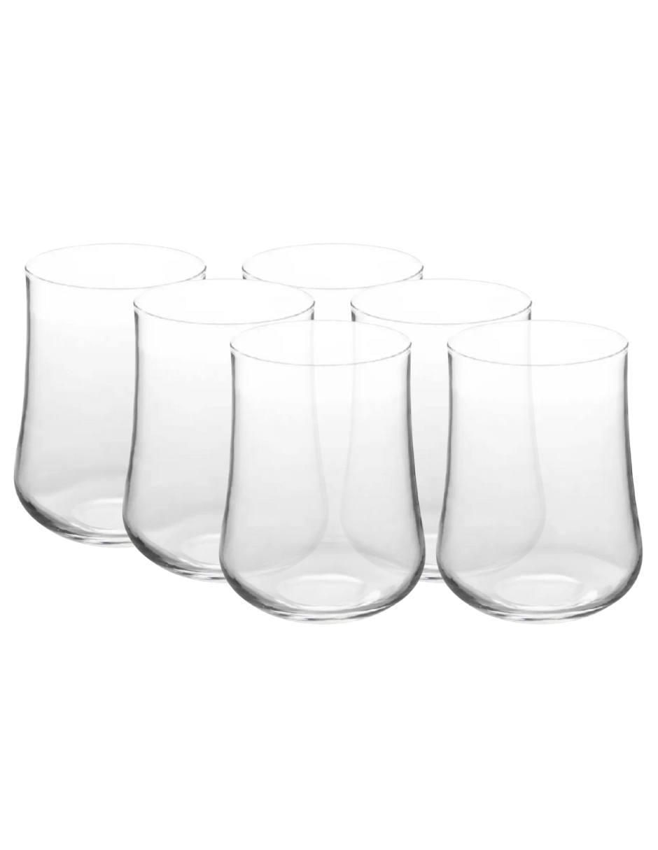 Set de vasos para agua Stovmex Bolonia de vidrio con 6 piezas