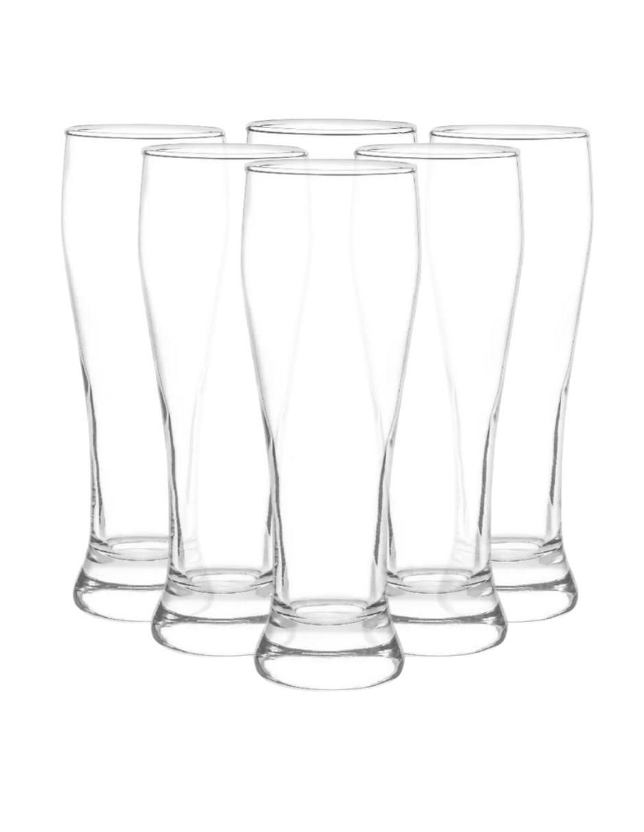 Set de vasos para agua Stovmex Berlin de vidrio con 6 piezas