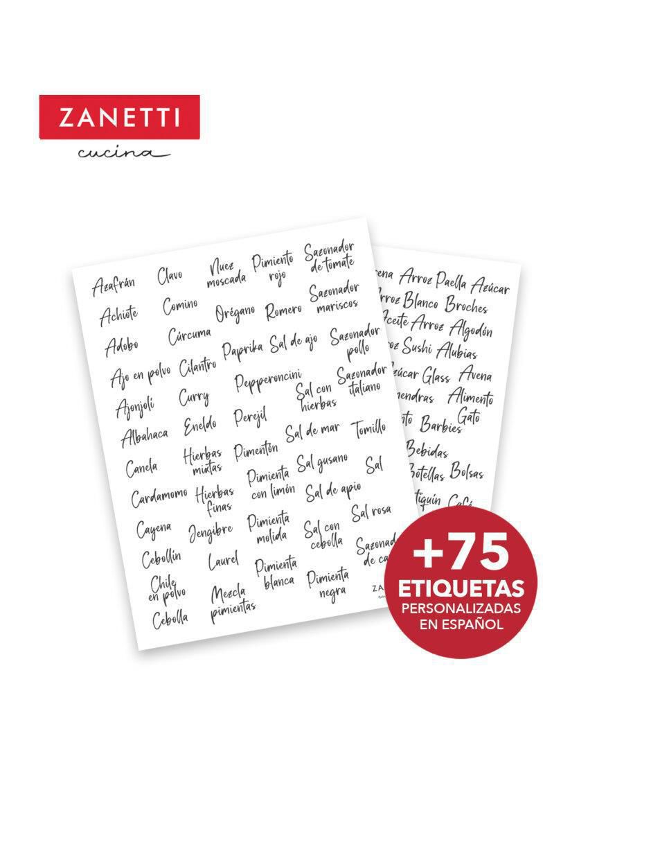 Set contenedores de plástico 30 piezas 7