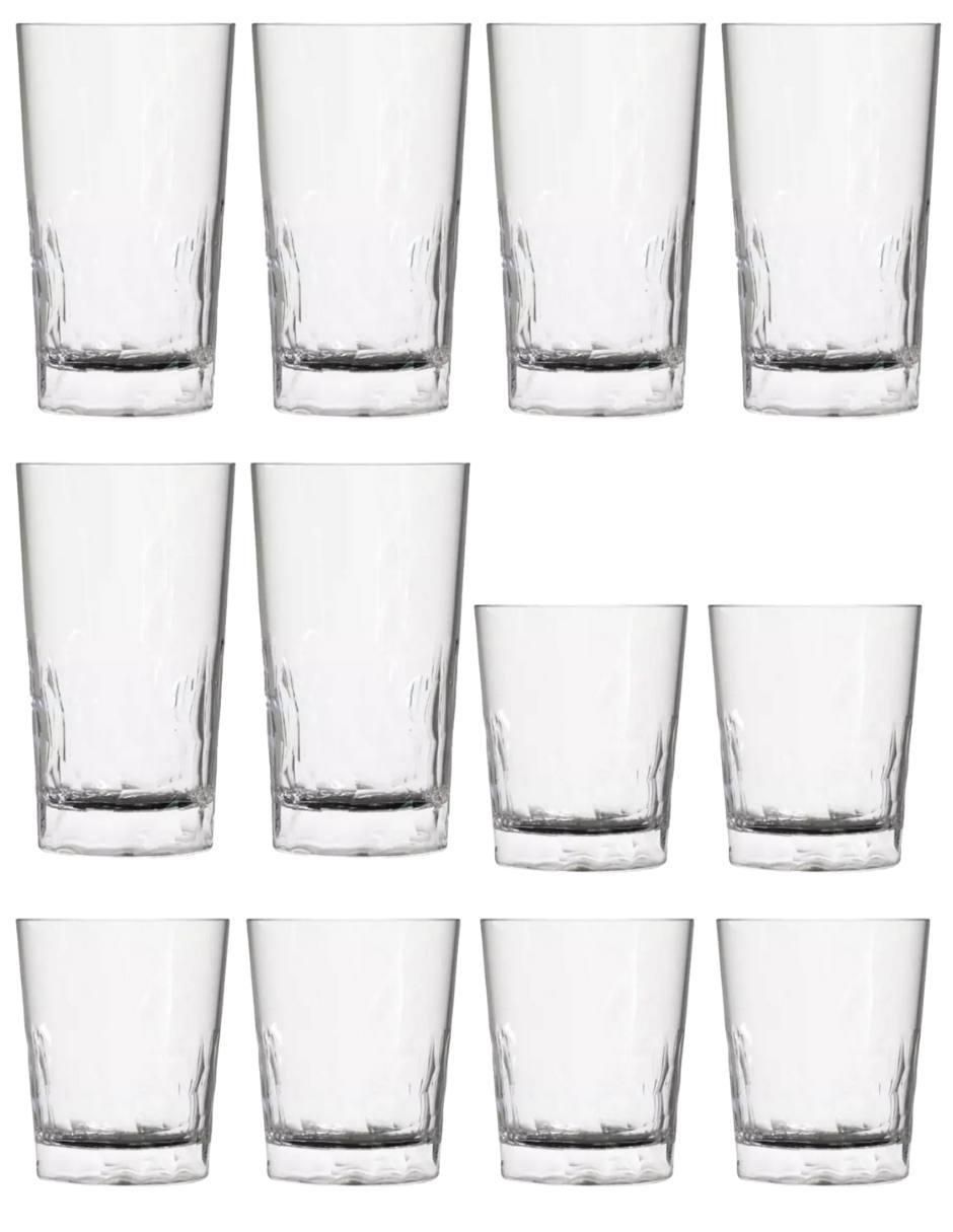 Set de vasos para agua Stovmex Tierra de vidrio con 12 piezas