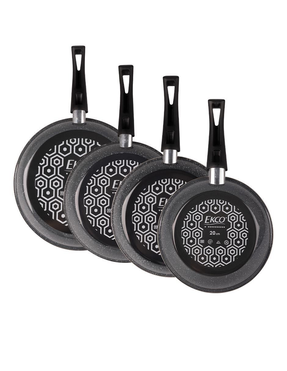 Set de sartenes Ankara de aluminio esmaltado 4 piezas