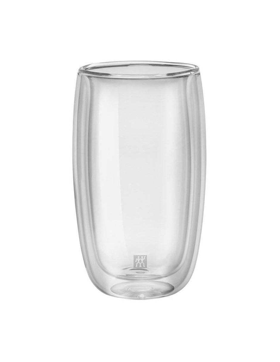 Set de vasos doble pared Sorrento de vidrio con 2 piezas 2
