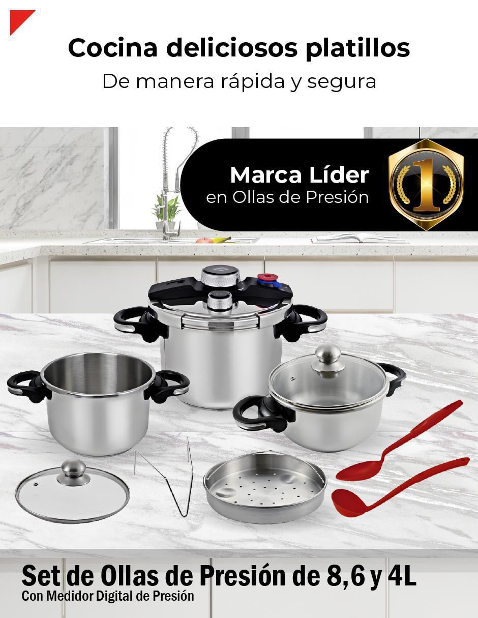 Set olla de presión 3