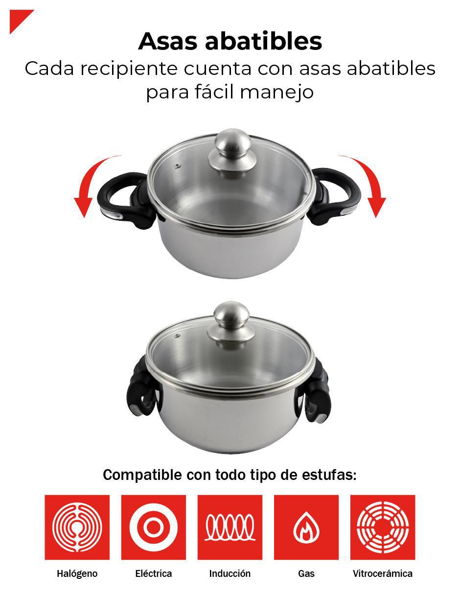 Set olla de presión Set olla de presión