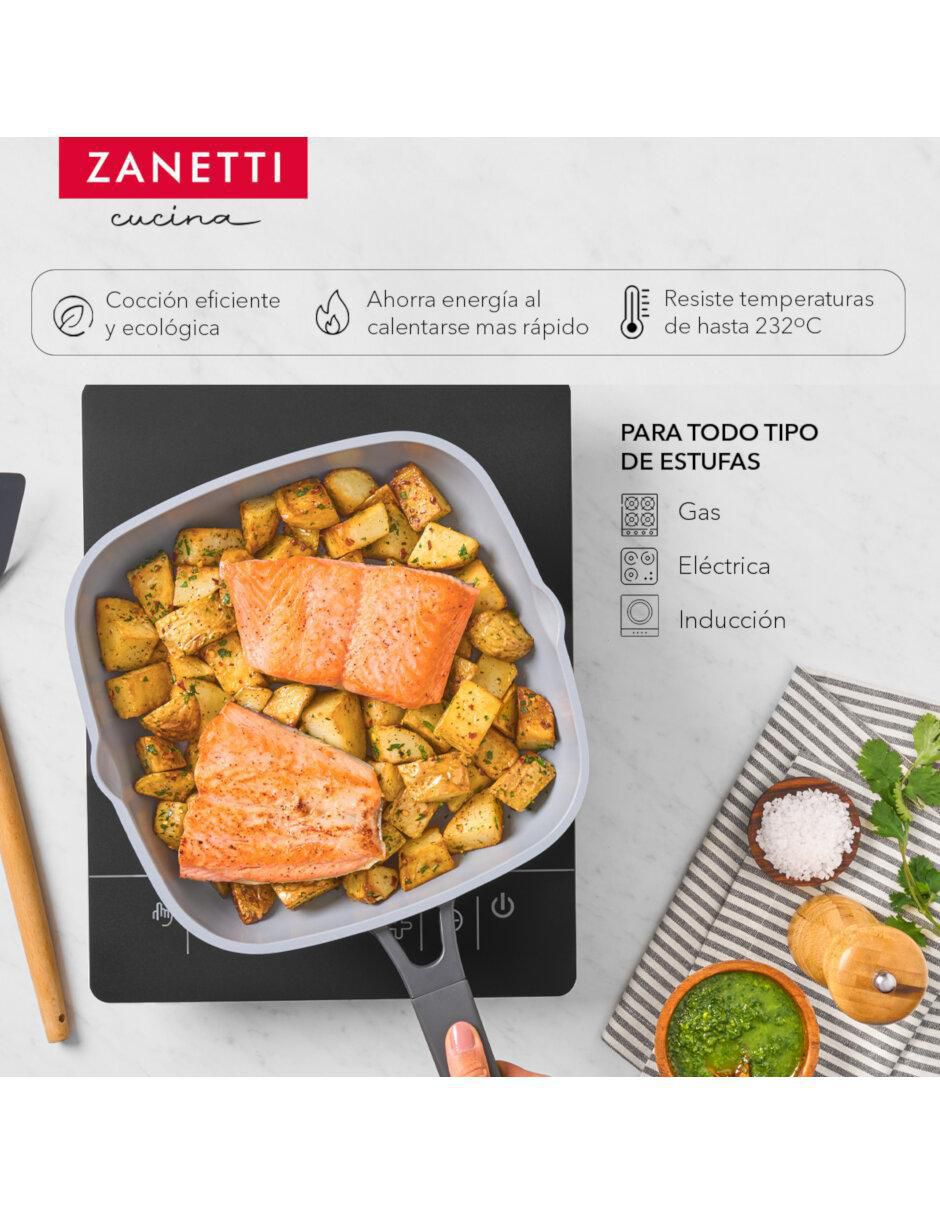 Sartén con tapa de cerámica 5