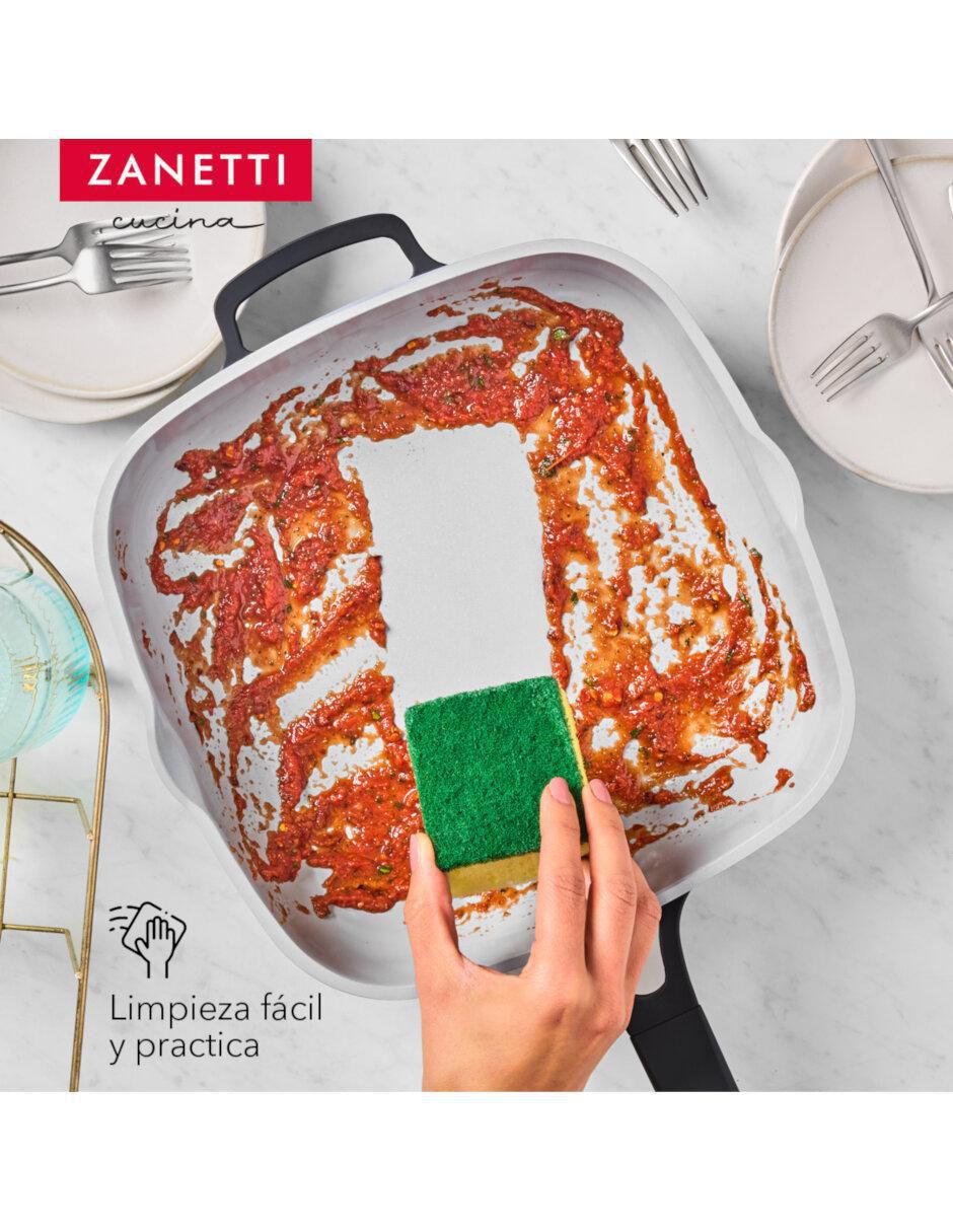 Sartén con tapa de cerámica
