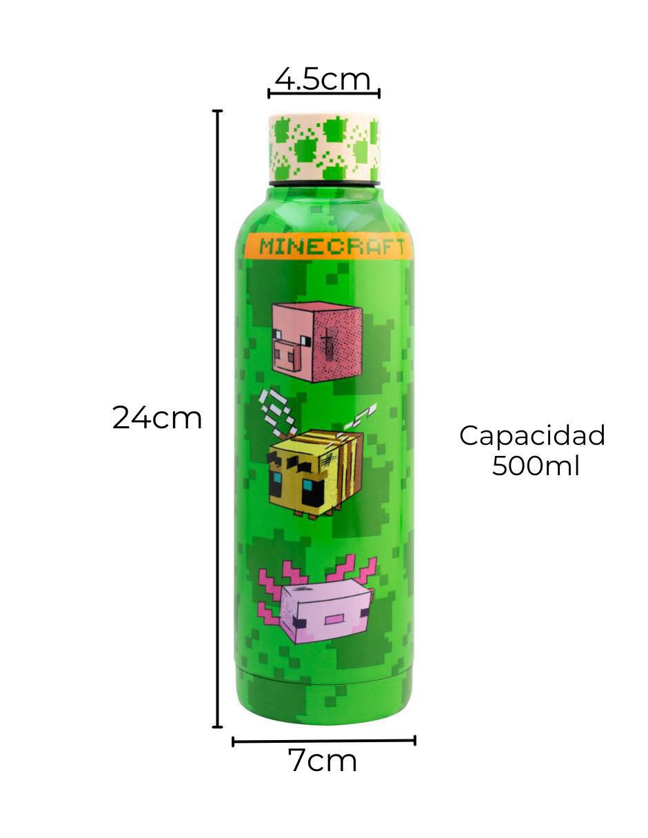 Termo de acero inoxidable con tapa rosca 500 ml 7