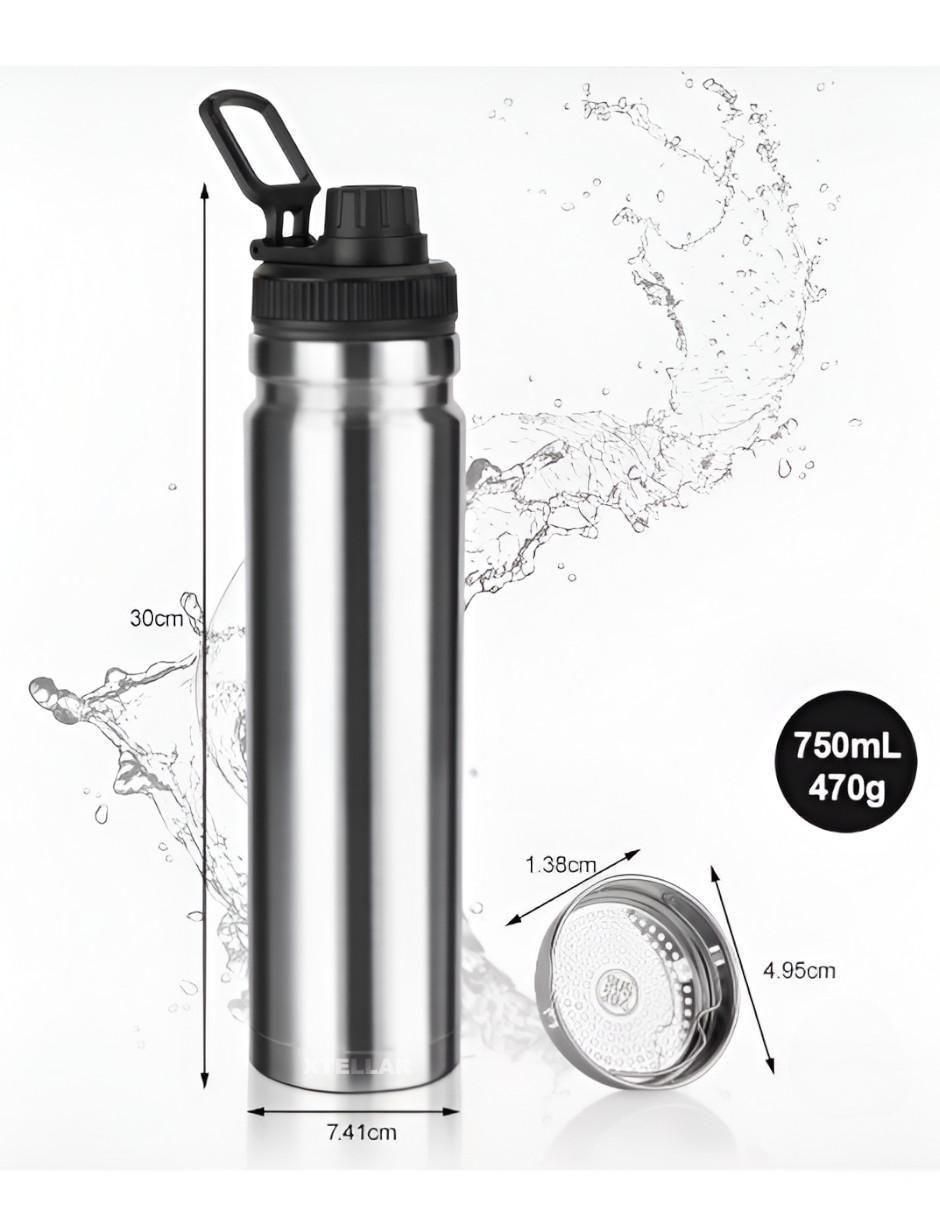 Termo de acero inoxidable con tapa rosca 5