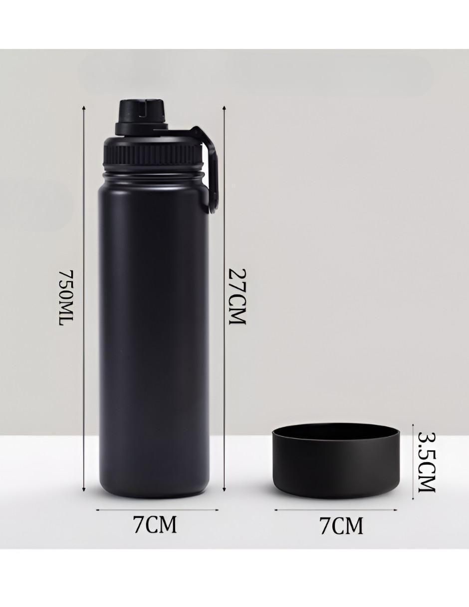 Termo de acero inoxidable con tapa rosca 750 ml