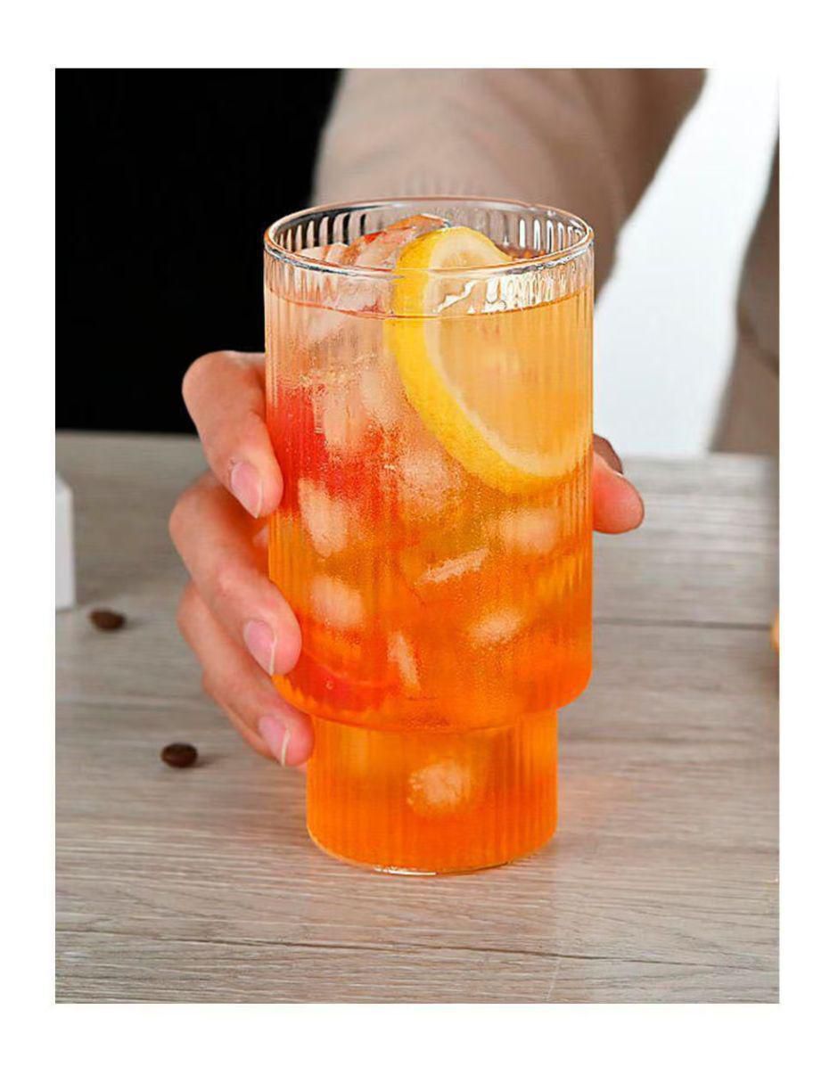 Set de vasos para agua de vidrio con 12 piezas 4
