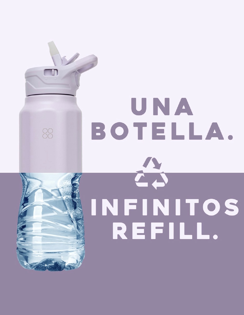 Termo de acero inoxidable con tapa rosca 700 ml 4
