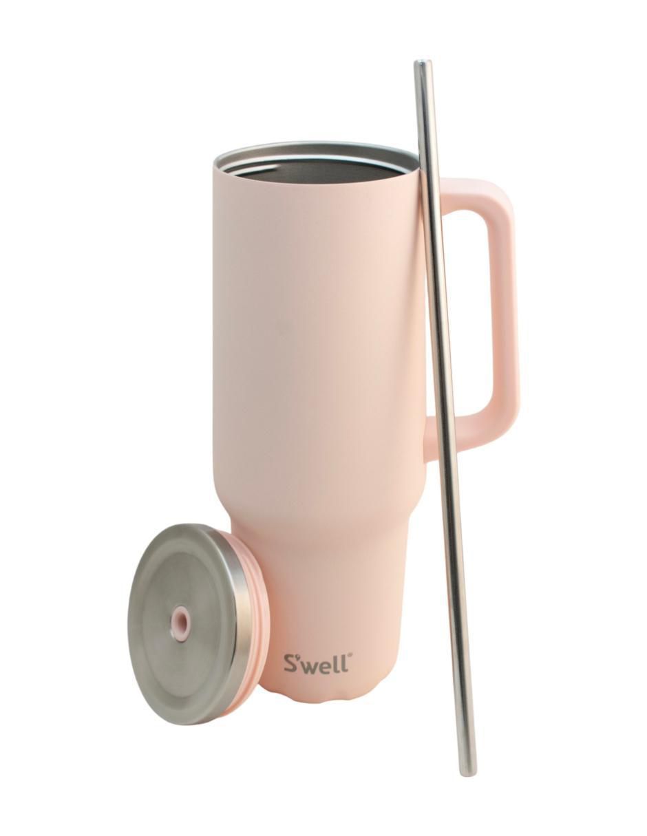 Termo doble pared de acero inoxidable Tumbler con tapa rosca 4