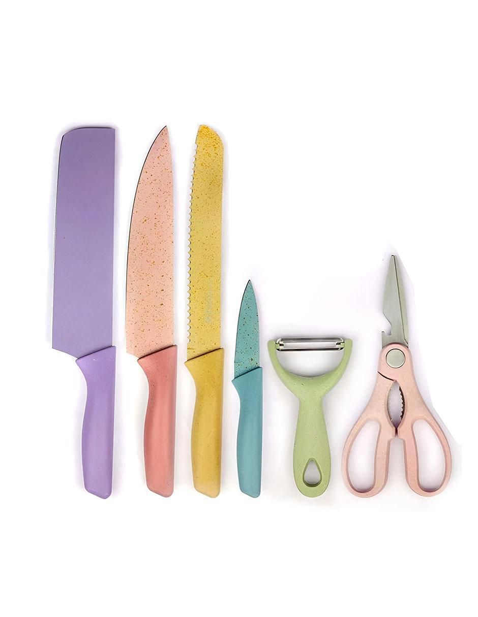 Set de cuchillos carnicero 6 piezas Set de cuchillos carnicero 6 piezas