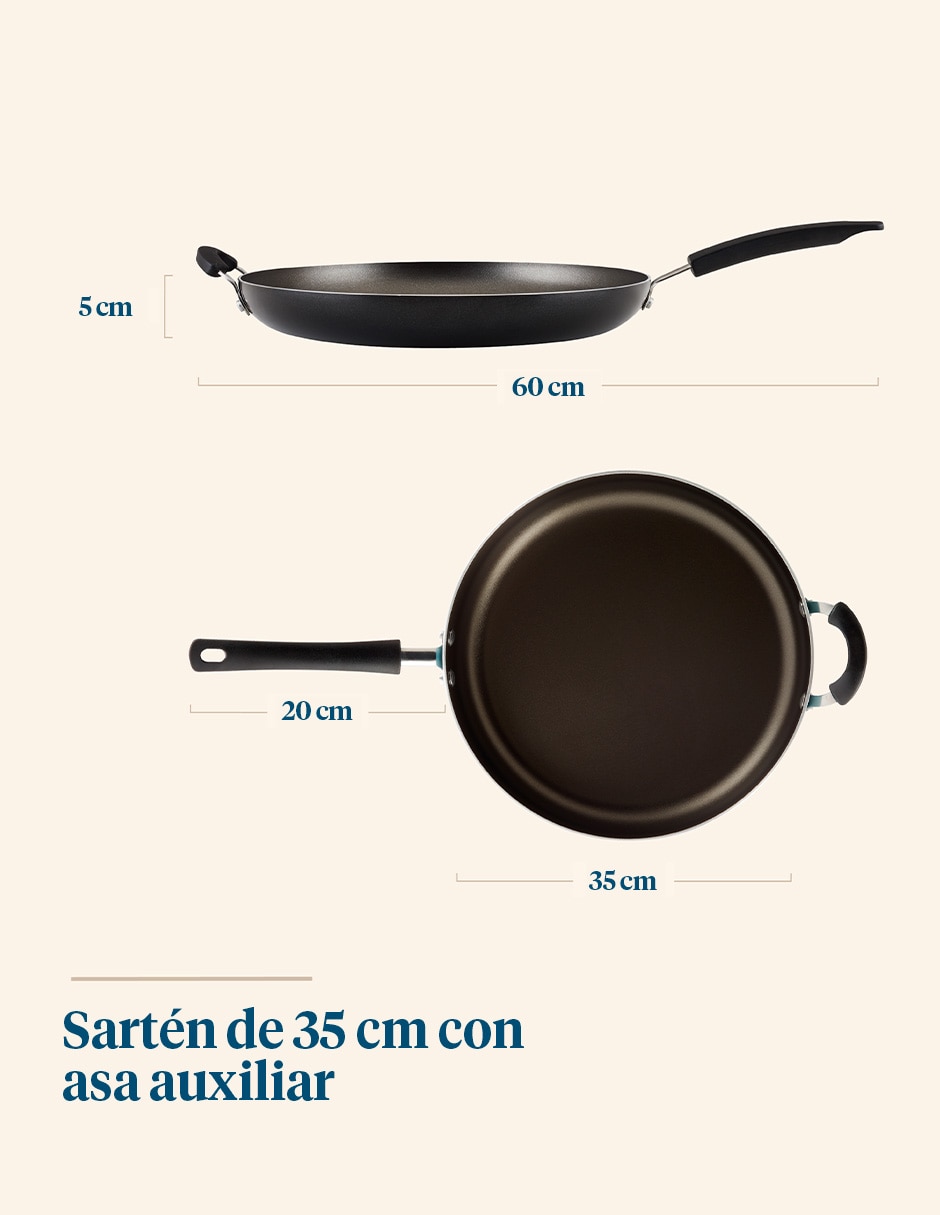 Sartén de aluminio 14