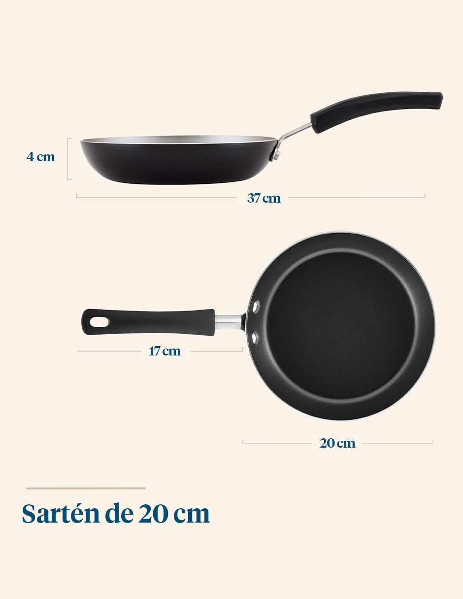 Sartén de aluminio 10