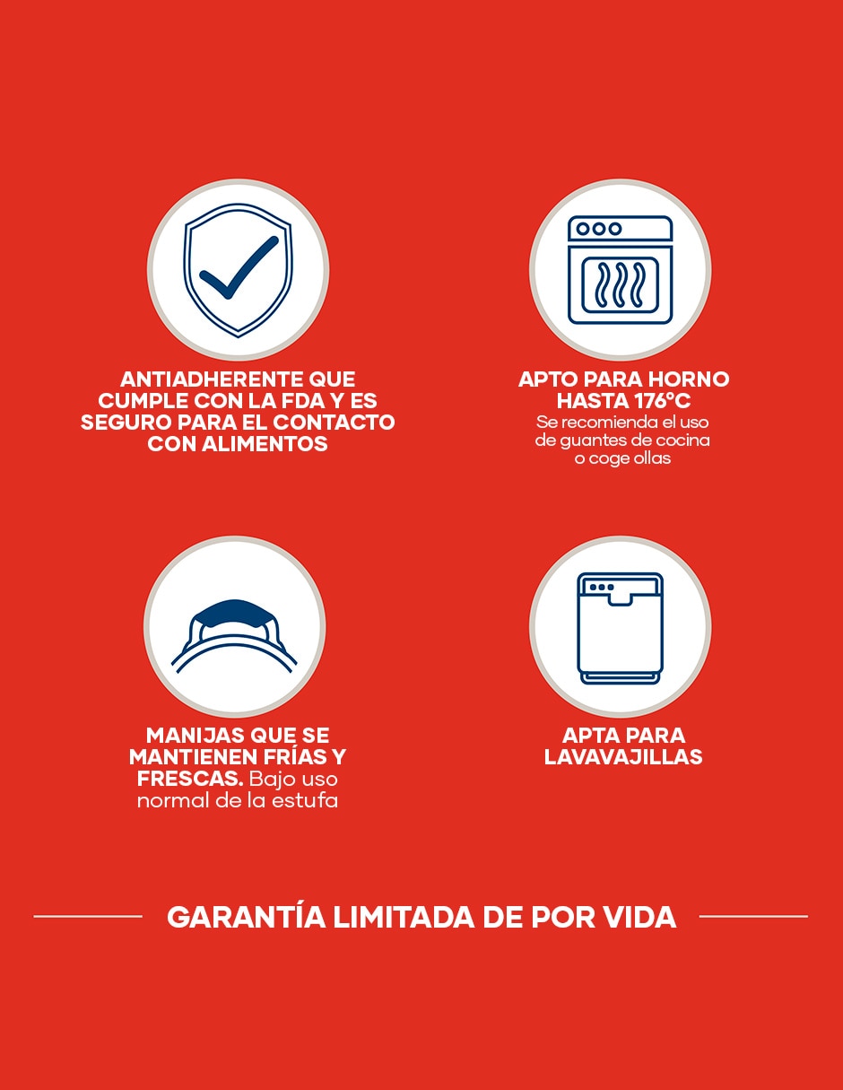 Set de sartenes de aluminio 2 piezas 20