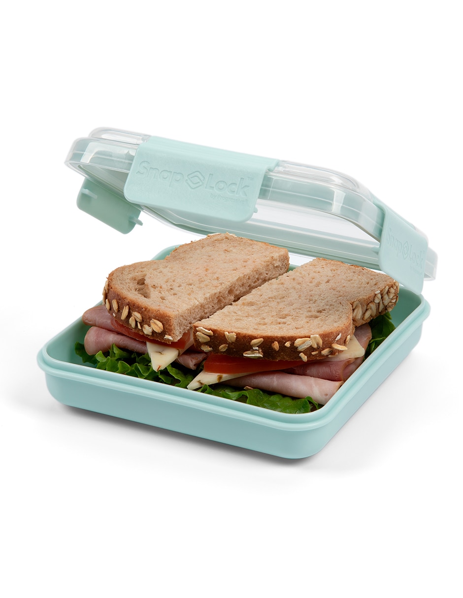 Contenedor para sandwich Snaplock de plástico