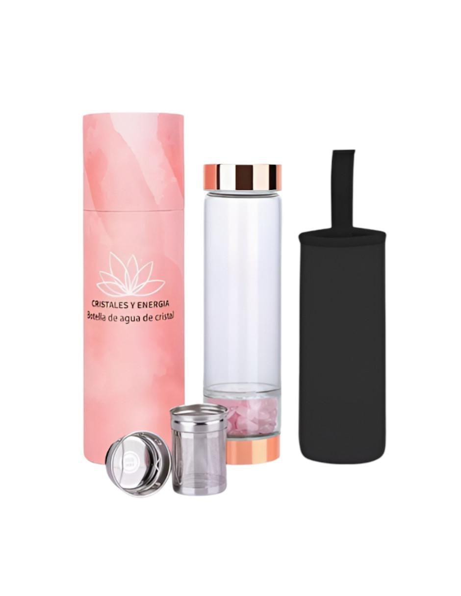 Termo infusor de vidrio con tapa rosca 450 ml