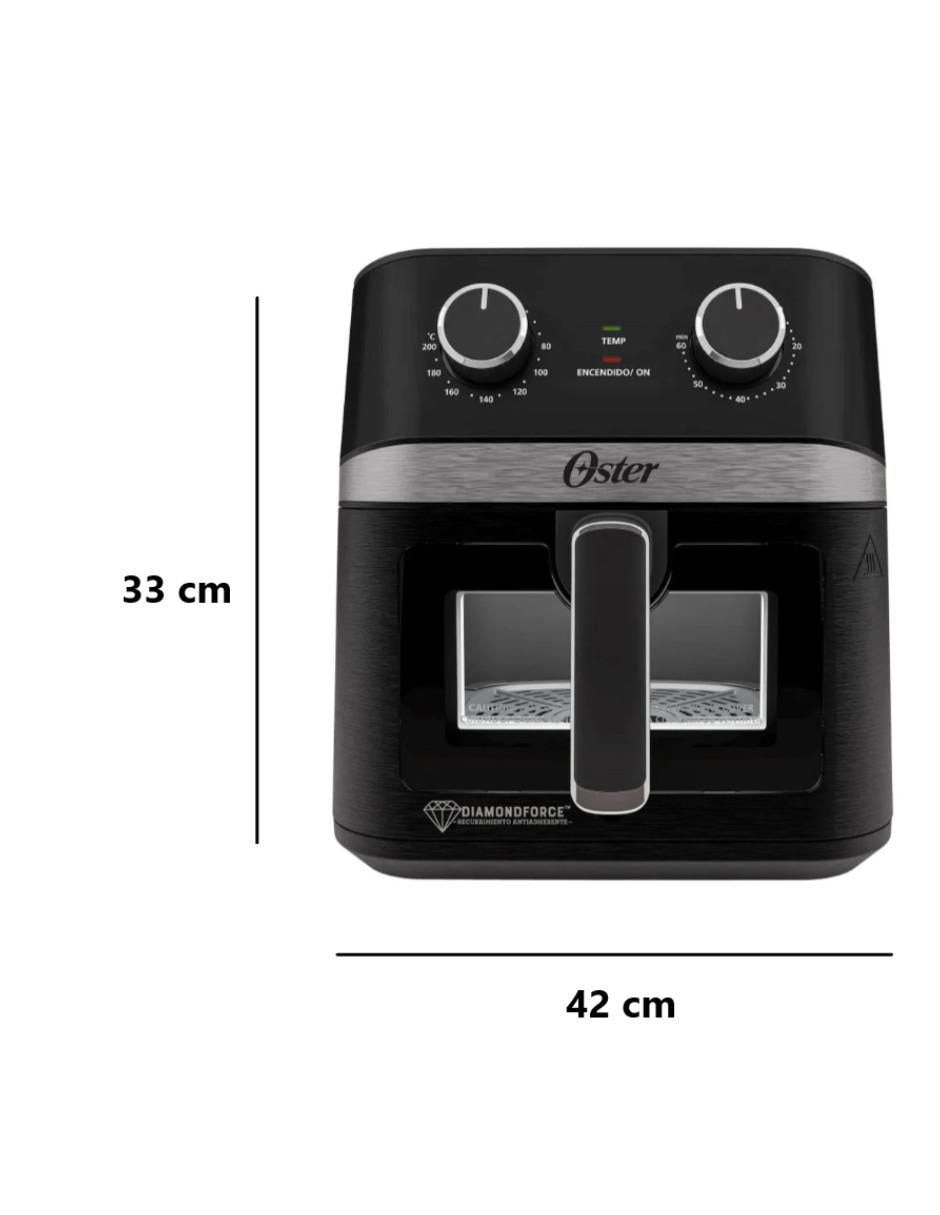 Freidora de aire Oster 6 L Ckstaf60Wmdf