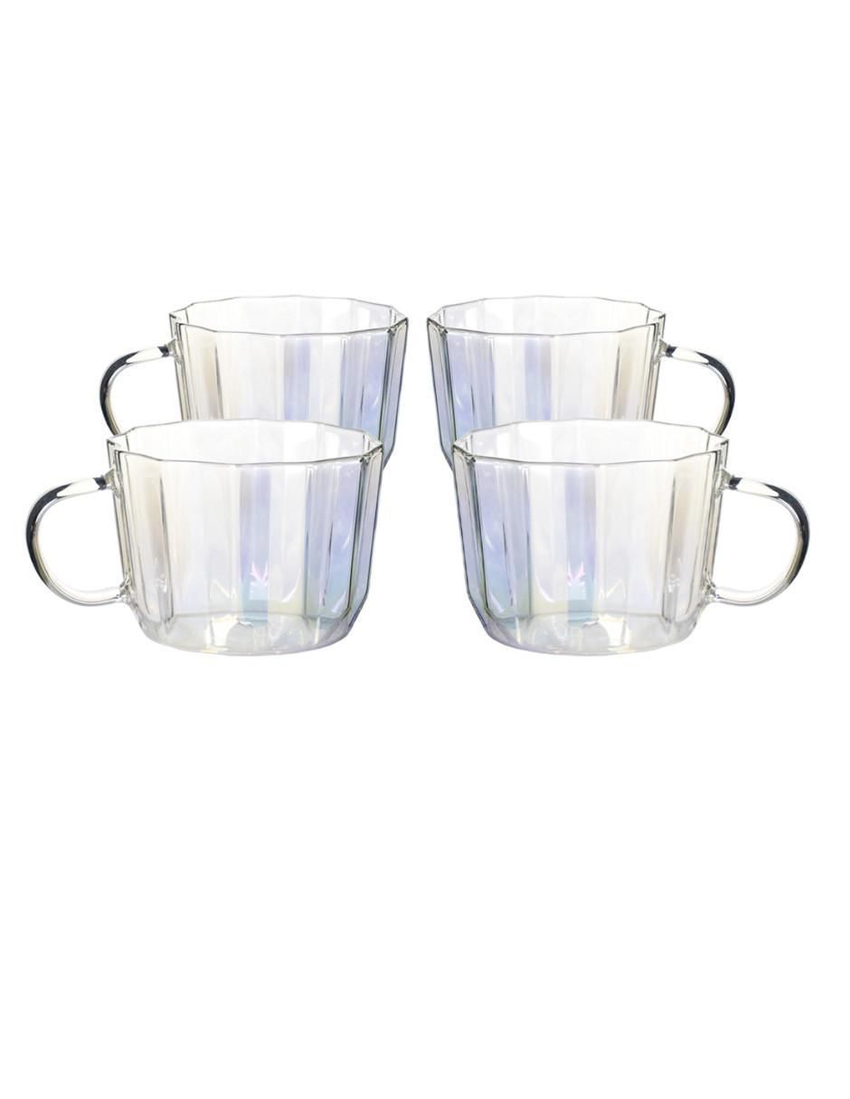 Set de tazas té 4 piezas