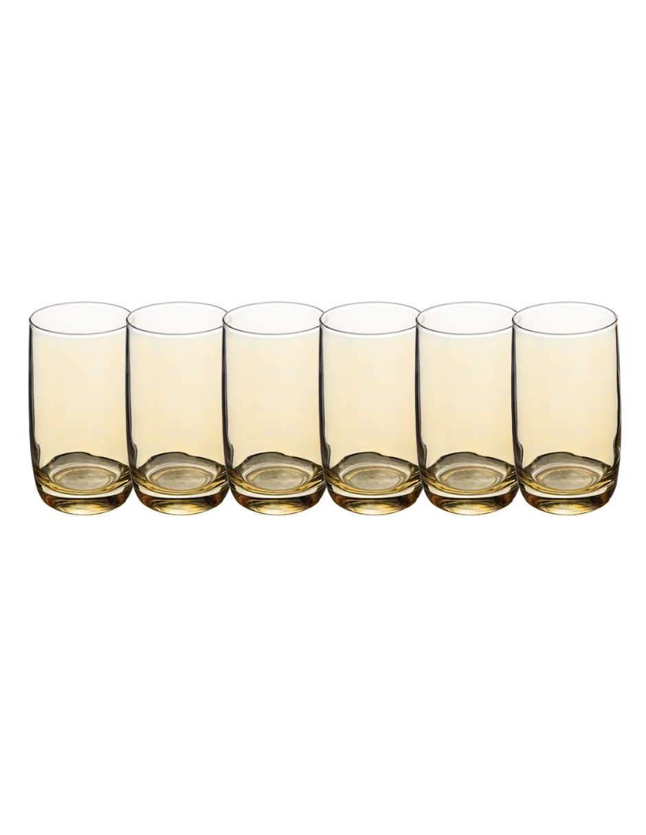 Set de vasos para agua de cristal con 6 piezas Set de vasos para agua de cristal con 6 piezas