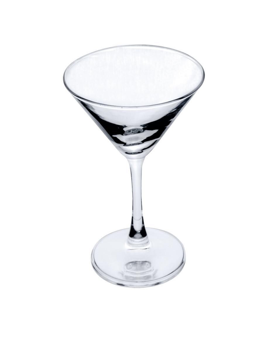 Set de copas para martini Martin´s de cristal 6 piezas