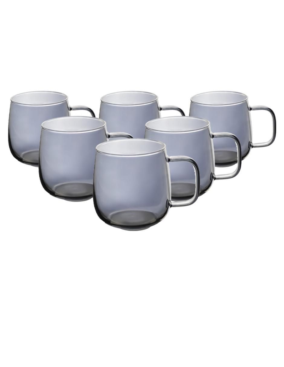 Set de tazas té 6 piezas