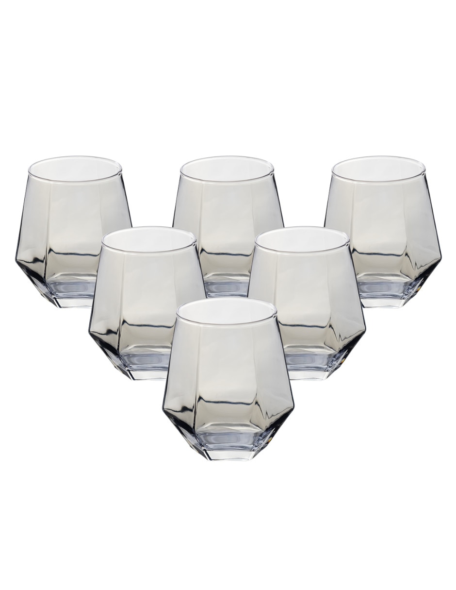 Set vasos de cristal con 6 piezas Set vasos de cristal con 6 piezas