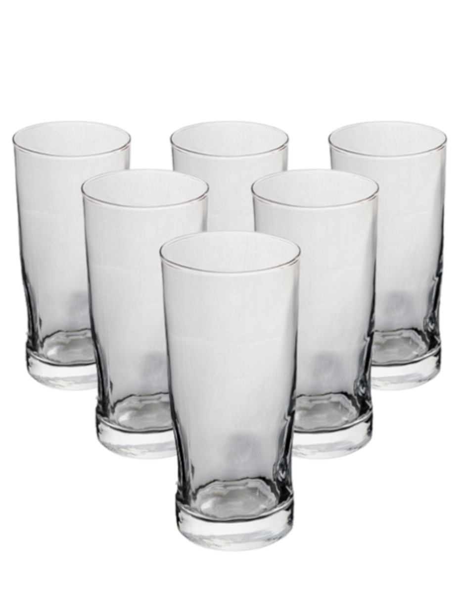 Set de vasos old fashion Liineas de cristal con 6 piezas Set de vasos old fashion Liineas de cristal con 6 piezas